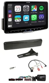 Автомагнитола Alpine Bluetooth USB DAB для Ford Focus/Mondeo, черная