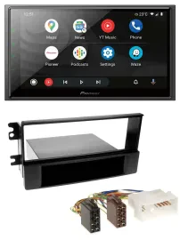Pioneer USB 2DIN DAB MP3 Bluetooth Autoradio für Kia Sportage II 2005-2009