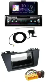 Автомагнитола для Mazda 5 (с 2010) Pioneer DAB, Bluetooth, MP3, USB