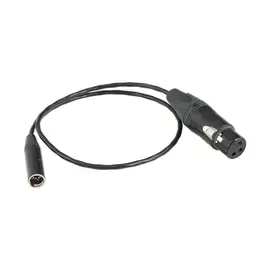 Коммутационный кабель CAMVATE 20" Mini 3-Pin XLR Male to Full 3-Pin XLR Female Cable #C2377