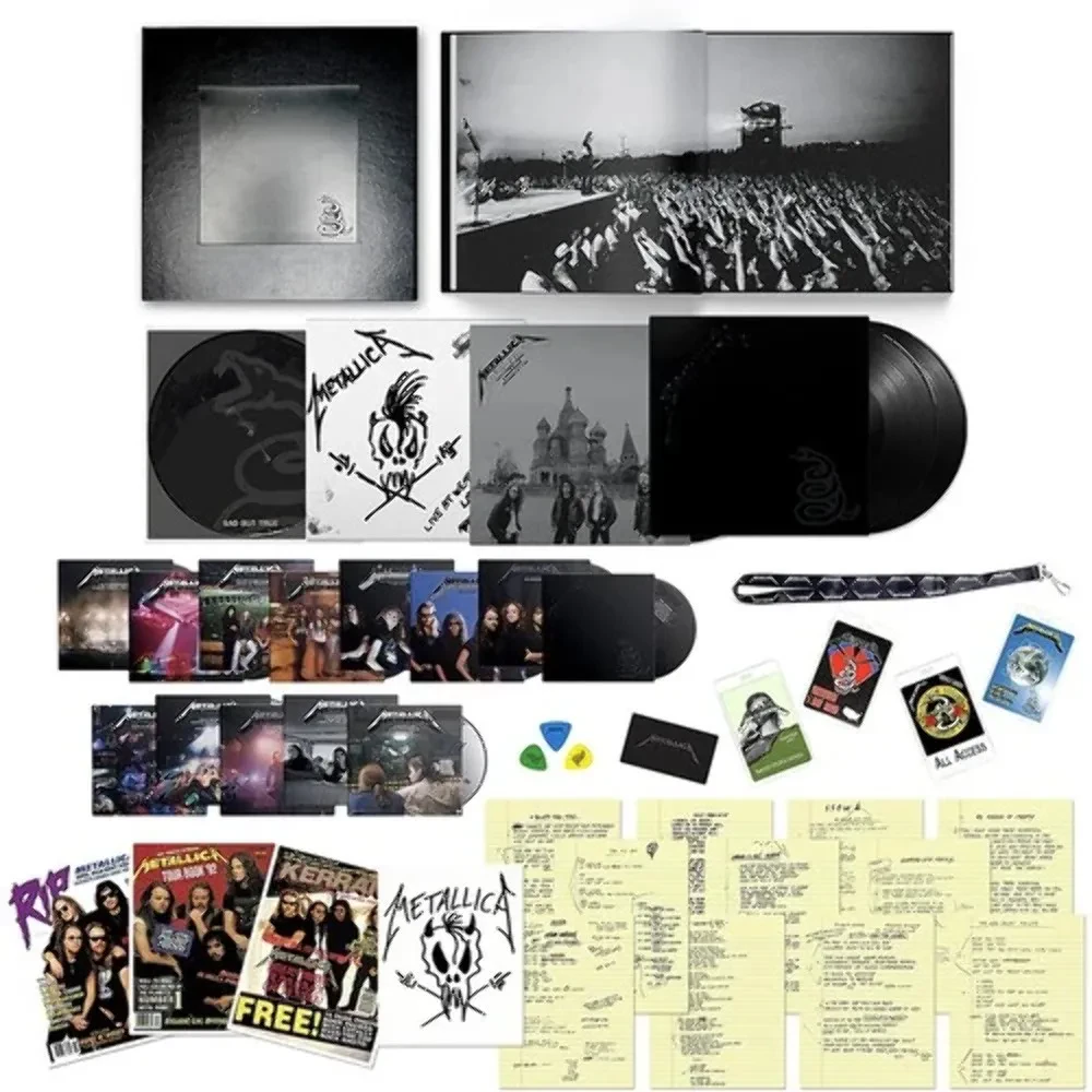 Виниловая пластинка Metallica – Metallica 1991 Sealed (Deluxe Box Set, 5LP, 14CD, 6DVD)