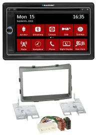 Blaupunkt Bluetooth DAB 2DIN USB DVD MP3 Autoradio für SSangYong Rodius ab 2013