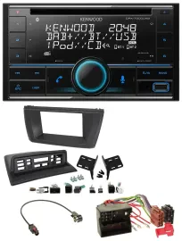 Автомагнитола для BMW X3 E83 (2004–2010) Kenwood 2-DIN CD DAB USB MP3 Bluetooth