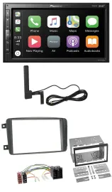 Pioneer USB 2DIN Bluetooth DAB MP3 Autoradio für Mercedes C-Klasse Vito CLK Vian