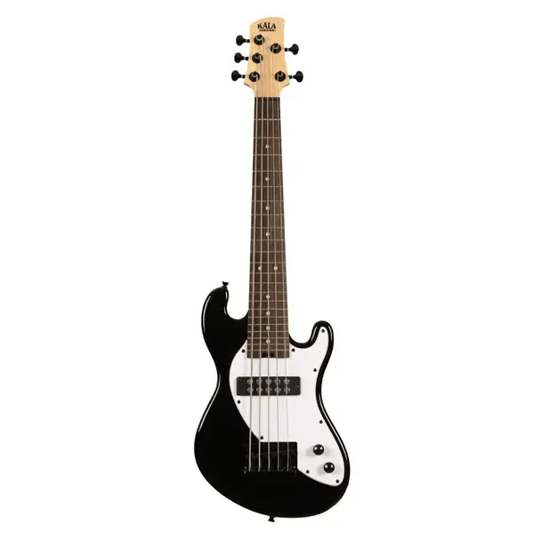 Электроукулеле Kala Solid Body 5-String U-BASS, Laurel Fingerboard, Jet Black