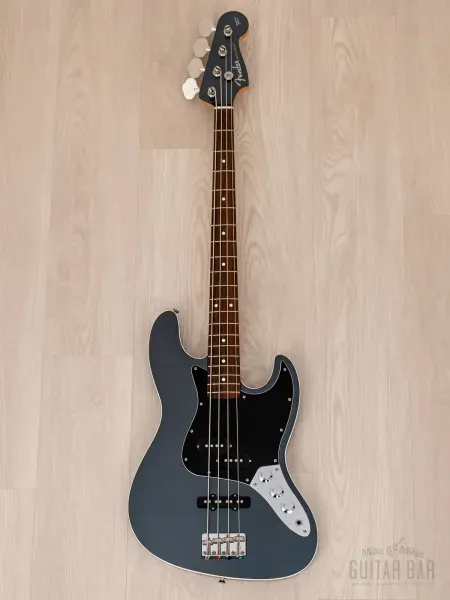 Бас-гитара Fender Aerodyne Jazz Bass PJ Gunmetal Blue w/gigbag Japan 2018