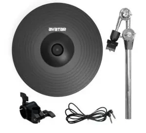 Пэд для электронных ударных Avatar CYST13 тарелка 13" со стойкой