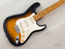 Б/У электрогитара Fender '57 Stratocaster ST57-115 (Japan, 1987) с американскими звукоснимателями и кейсом