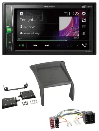 Автомагнитола для Fiat Ducato (2002–2006) Pioneer 2DIN, MP3, DAB, USB, Bluetooth