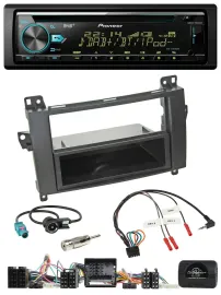 Pioneer DAB Lenkrad CD USB Bluetooth Autoradio für Mercedes A-Klasse W169 B-Klas