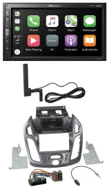 Pioneer USB 2DIN Bluetooth DAB MP3 Autoradio für Ford Transit ohne Display 2012-