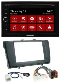 Blaupunkt MP3 DVD Bluetooth DAB 2DIN USB Autoradio für Toyota Avensis 2009-2015