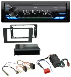 JVC Bluetooth DAB USB MP3 Autoradio für Audi A3 8P 03-06 Symphony Bose Aktivsyst