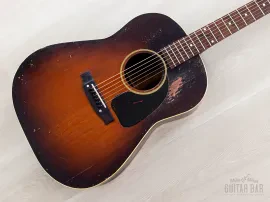 1945 Gibson J-45 Banner Logo Wartime Dreadnought, Spruce & Mahogany w/ Case