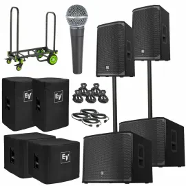 Electro-Voice EKX-12P 12" Powered Speakers & 18" Subwoofers