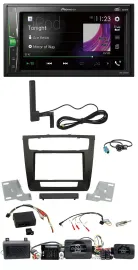 Pioneer MP3 DAB Lenkrad 2DIN Bluetooth Autoradio für BMW 1er Aktiv PDC aut. Klim