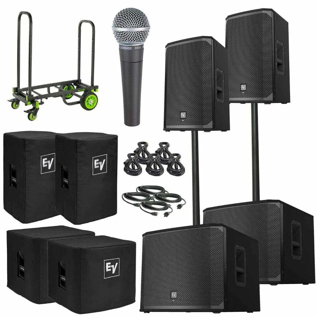 Electro-Voice EKX-12P 12" Powered Speakers & 18" Subwoofers