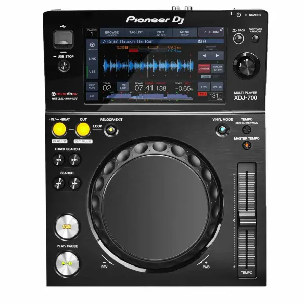 DJ-контроллер с джогом Pioneer XDJ-700 Black