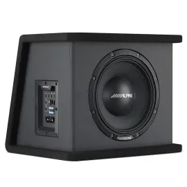 Активный сабвуфер для авто Alpine PWE-SB10 1x10", закрытый корпус