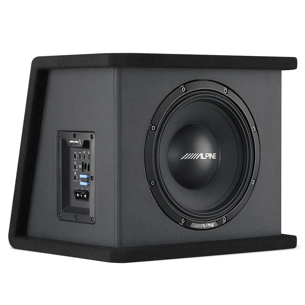 Активный сабвуфер для авто Alpine PWE-SB10 1x10", закрытый корпус