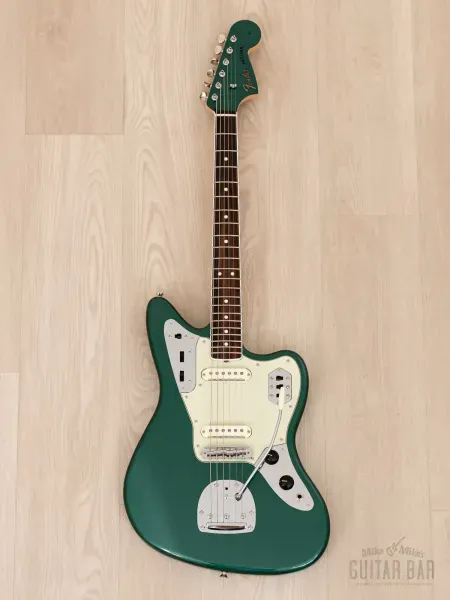 Электрогитара Fender Traditional II 60s Jaguar SS Sherwood Green w/gigbag Japan 2024