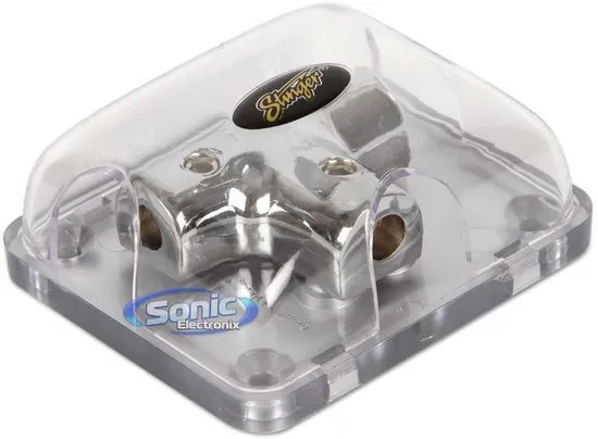 Stinger SPD510 ShocKrome-Plated PRO Series 8 Gauge Power Distribution T-Block