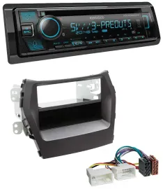 Kenwood Bluetooth USB CD MP3 DAB Autoradio für Hyundai Santa Fe (ab 2012)