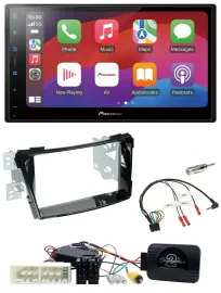 Автомагнитола для Hyundai i40 (с 2016) Pioneer 2-DIN, DAB, USB, Bluetooth, поддержка кнопок на руле