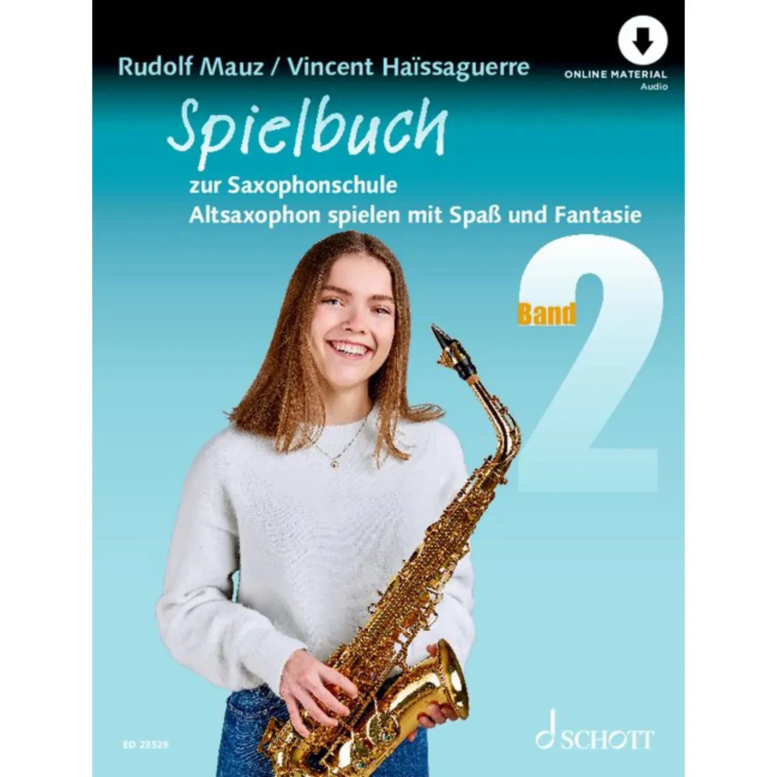 Учебное пособие Schott Music Saxophonschule: Spielbuch 2