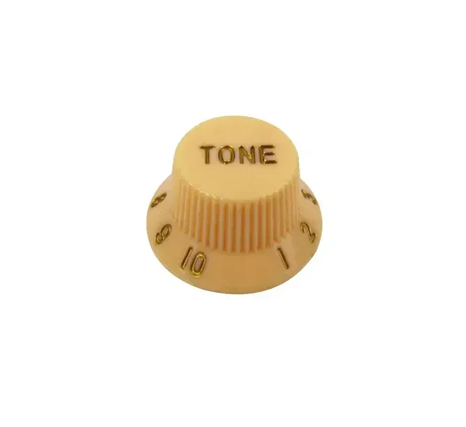 Ручка потенциометра для гитары FLEOR M00094-1 Yellow