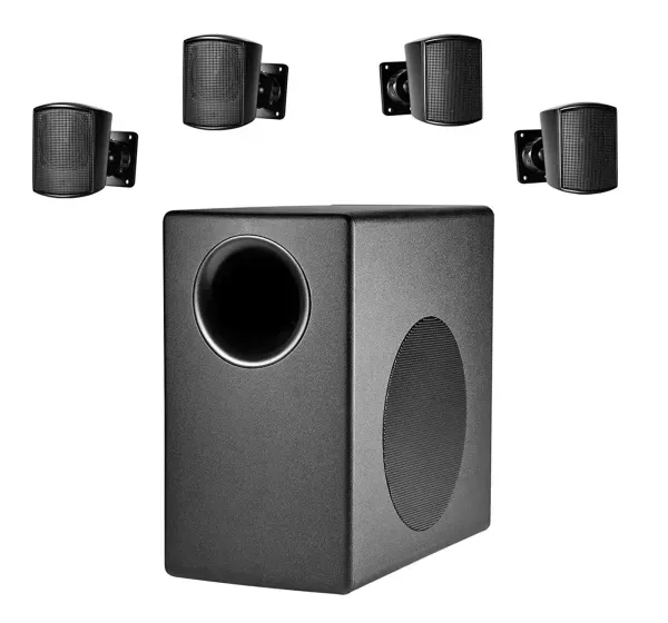 JBL C50PACK Commercial Subwoofer+(4) Satellite Speakers For Restaurant/Bar/Cafe