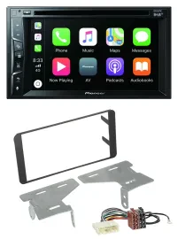 Pioneer MP3 USB DVD Bluetooth DAB 2DIN Autoradio für Subaru BRZ (ab 2012)