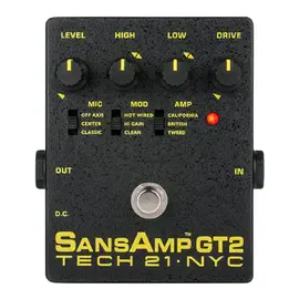 Педаль эффектов для электрогитары tech21 SansAmp GT2