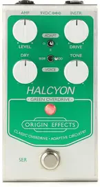 Педаль эффектов для электрогитары Origin Effects Halcyon Green Overdrive