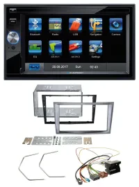 Blaupunkt SD Bluetooth 2DIN MP3 USB AUX Autoradio für Opel Antara Astra H Zafira