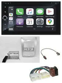 Blaupunkt 2DIN Bluetooth DAB USB DVD MP3 Autoradio für Dacia Sandero Logan Duste