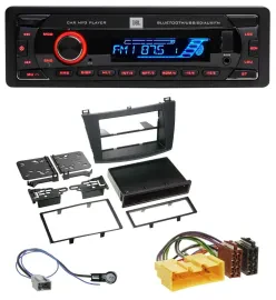 JBL AUX MP3 USB Bluetooth SD Autoradio für Mazda 3 (ab 2009)