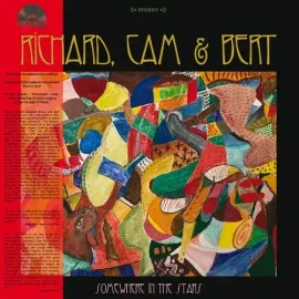 Виниловая пластинка Richard, Cam & Bert - Somewhere In The Stars [Transparent Cherry Vinyl] RSD 2024