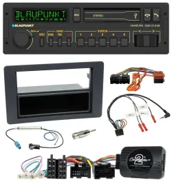 Blaupunkt USB DAB Bluetooth Lenkrad Autoradio für Saab 9-5 YS3E Facelift 2005-20