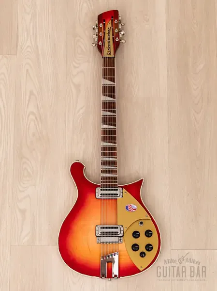 Электрогитара Rickenbacker 660/12 12 String Fireglo, Near-Mint w/ Hangtags & Case 2021