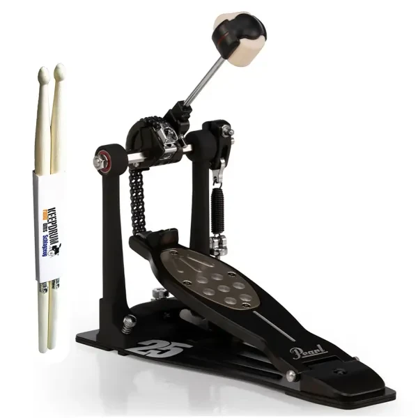 Pearl P-2050C/B Fussmaschine Eliminator Limited Edition mit keepdrum Drumsticks
