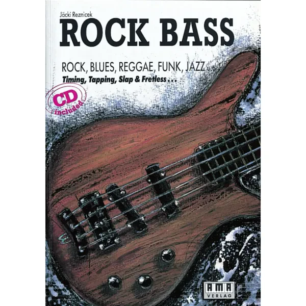 AMA Verlag Rock Bass Jäcki Reznicek,inkl. CD