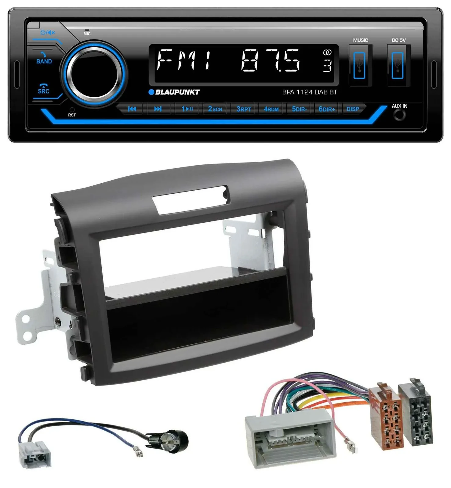 Автомагнитола для Honda CR-V (с 2013) Blaupunkt Bluetooth USB DAB MP3