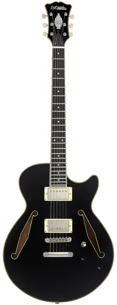 Электрогитара полуакустическая D'Angelico Excel SS Tour Semi-hollowbody Black