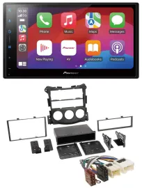 Pioneer DAB USB MP3 Bluetooth 2DIN Autoradio für Nissan 370Z Coupe Roadster ab 1