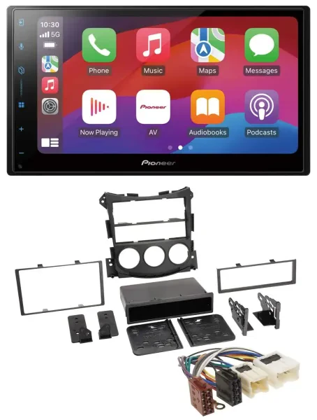Pioneer DAB USB MP3 Bluetooth 2DIN Autoradio für Nissan 370Z Coupe Roadster ab 1
