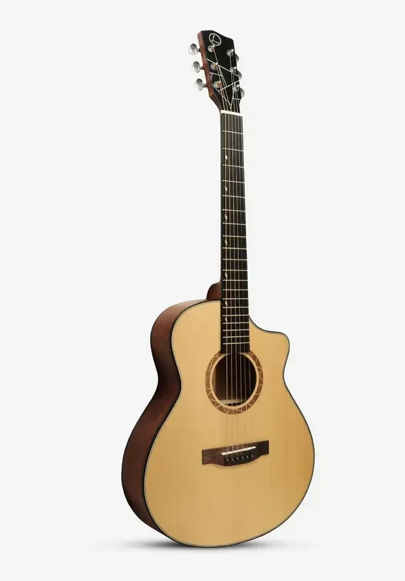 Акустическая гитара Luxars W-5-N с вырезом, цвет натуральный