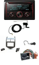 Pioneer 2DIN MP3 DAB USB CD Bluetooth Autoradio für Chevrolet Aveo Sonic ab 2011