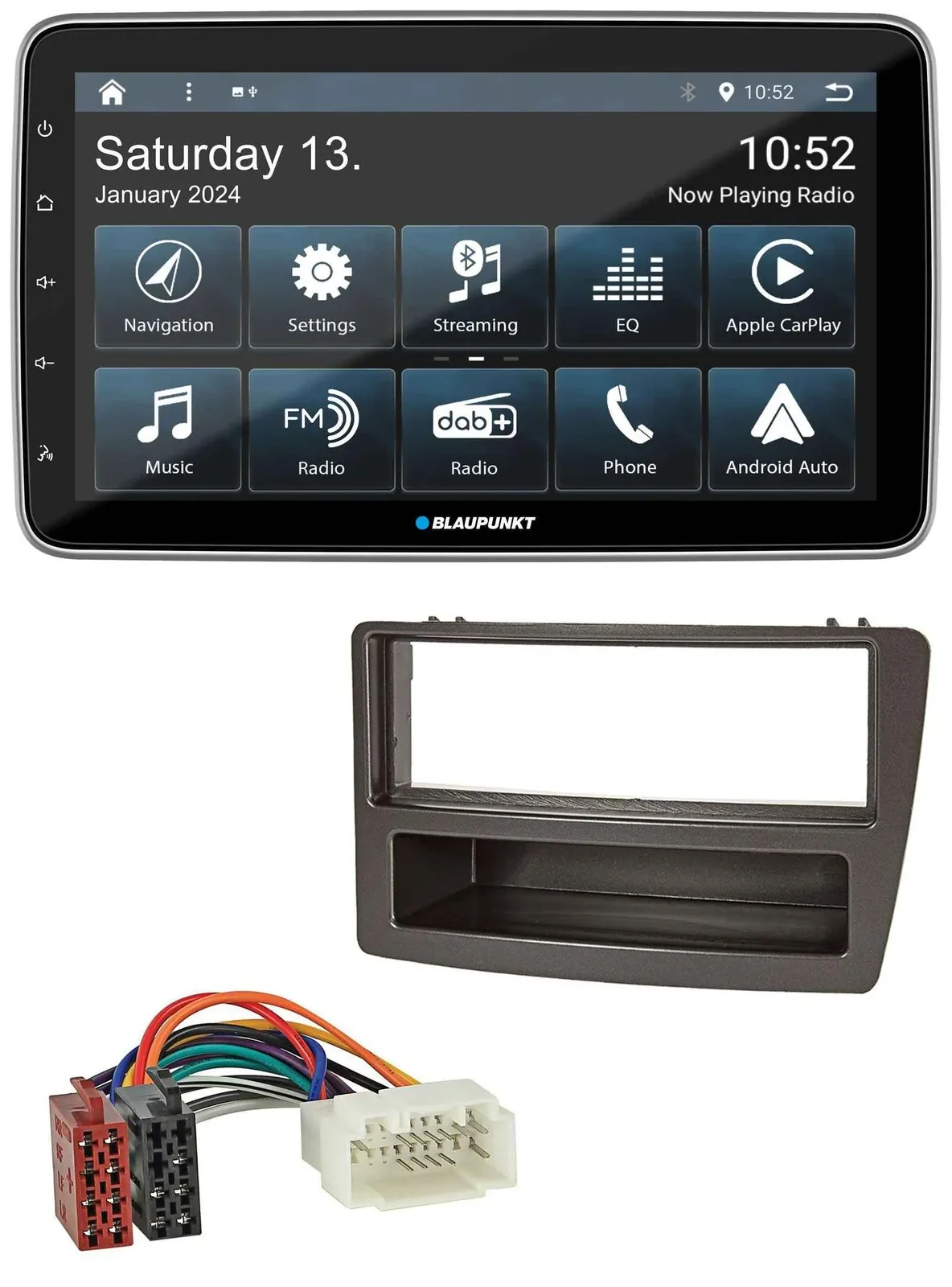 Blaupunkt USB DAB SD MP3 Bluetooth Autoradio für Honda Civic 04-06 autom. Klima
