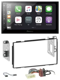 Pioneer MP3 Bluetooth DAB 2DIN USB Autoradio für Nissan Qashqai 2007-2013